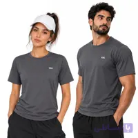 تیشرت اسپرت بیسیک یل مدل CN-Yal-26068 طوسی
