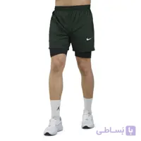 شلوارک کشاله دار رانینگ ورزشی مردانه نایک مدل DS-JDI-4E0643 یشمی