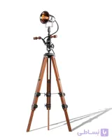 آباژور ایستاده چوبی کانون – آباژور مدرن و دکوراتیوCanoon Wooden Floor Lamp - Modern & Decorative Lamp