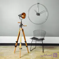 آباژور ایستاده مدرن چوبی مدل اوج – قابل تنظیم و شیکWooden Adjustable Floor lamp OJ