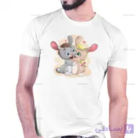تیشرت با طرح خرگوش کد 231