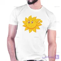 تیشرت با عکس خورشید خانم کد 238