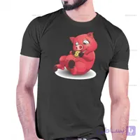 تیشرت با عکس خوک کد 212