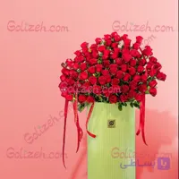 باکس گل بلند رز قرمز