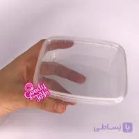 ظرف پت پلاستیکی مایکروویوی 160 گرمی