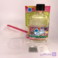 پک ساخت اسلایم شفاف اکلیلی ۲۵۰ میل لاکچری