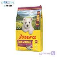 غذای خشک توله سگ جوسرا نژاد کوچک Josera Mini Junior وزن 1 کیلویی باز