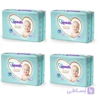 پوشک بچه هانیز مدل دابل سایز ۴ مجموعه ۴ عددی