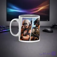 ماگ سرامیکی طرح بازی پابجی PUBG