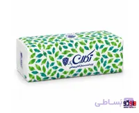 دستمال کاغذی حوله ای 150 برگ دولایه تکلان پاک مدل بهار