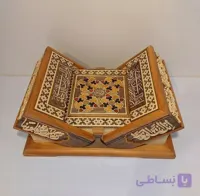 جعبه و رحل قرآن جوک کاری و معرق کد 102528