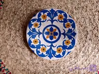 بشقاب دیوارکوب سفالی کد 102574