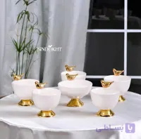 هفت سین سرامیکی لعابدار هفت پرنده کد 102547