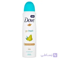 اسپری ضد تعریق مخصوص بانوان داو Dove مدل گلابی حجم 250 میل