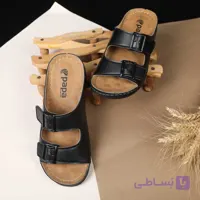 صندل مردانه مشکی شهاب 2