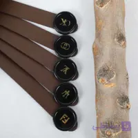 کمربند مردانه مدل سرامیکی قهوه ای