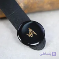 کمربند مردانه مدل براق مشکی کلوین کلین