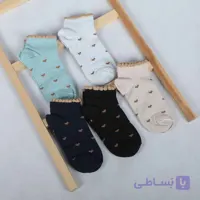 جوراب زنانه قلبی
