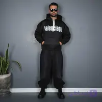 هودی اسپرت بالنسیاگا نوشته سفید  – TOLID