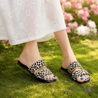 صندل زنانه پلنگی کد2