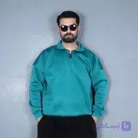 دورس نیم زیپ اسپرت سبز