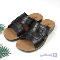 صندل مردانه papa مدل KIA مشکی