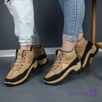 کتونی اسپرت جکس کرم مشکی