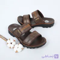 صندل مردانه بردیا قهوه ای