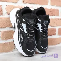 کتونی اسپرت مدل Warrior مشکی زیر سفید 2