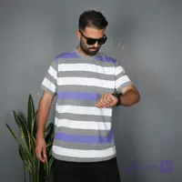 تیشرت اسپرت امید راه راه سه رنگ