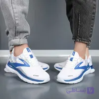 کتونی بروکس سفید آبی