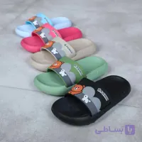 دمپایی بچگانه خرسی مدل BFAMILY