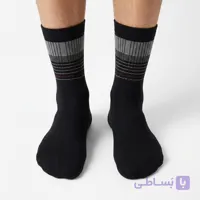 جوراب ساقدار مردانه خطی