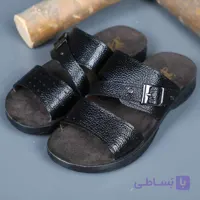 صندل مشکی مردانه SHAHRAM