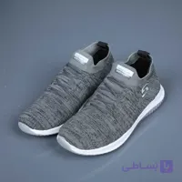 کتونی اسپرت اسکیچرز طوسی یاس