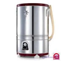پتوشور 30 کیلویی حجازی مشهد کد H-302 سری 6400 موتور مسی، سنسوردار، بدنه استیل، پتوشور دو نفره