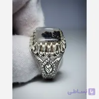 قیمت و خرید انگشتر شجر تک درخت کم نظیر (انگشتر نقره مردانه دستساز) | هدیه تولد | کادو روز مرد | انگشتر لاکچری | اصل
