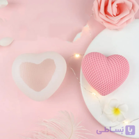 قالب سیلیکونی قلب حصیری یا مشبک