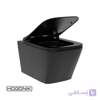 کاسه وال هنگ ایران مدل ویرپول – درب PP – مشکی براق