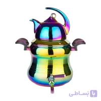 ست کتری و قوری کروپ ست مدل پرنس هفت رنگ PVD کد 202