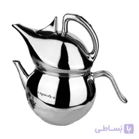 ست کتری و قوری کروپ ست مدل دنیز استیل کد 303