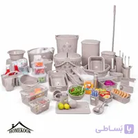 سرویس جهیزیه 83 پارچه فلورا هومکت