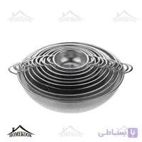 سرویس آبکش استیل 10 پارچه پانچ