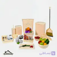 سرویس جهیزیه 56 پارچه فلورا کوچک هوم کت