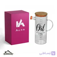 روغن ریز آکام ۱ لیتری اکرولیک با درب چوبی