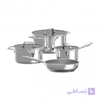 سرویس قابلمه و تابه استیل 7 پارچه برگهف مدل BergHOFF Helix