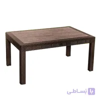 میز جلو مبلی حصیر بافت مستطیل 421