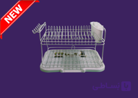 آبچکان (جاظرفی) ضدزنگ ضخیم آسیا دوطبقه کوچک (4رنگ)