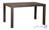 میز مستطیل حصیر بافت 321