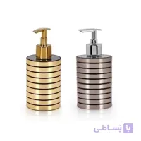 جا مایع بلند طرح تایلندی ( استیل و طلایی )